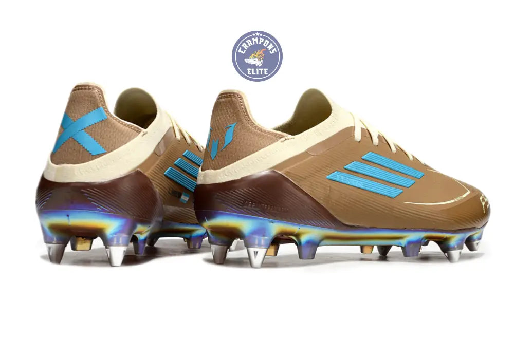 F50 Elite SG - Marron/Bleu/Beige – Image 6