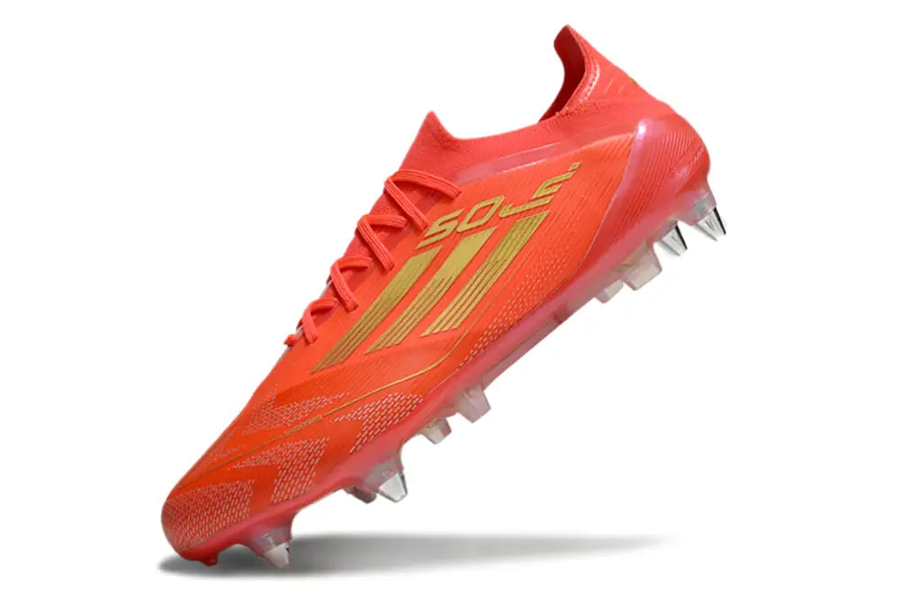 F50 Elite SG Mo Salah - Rouge/Or – Image 4