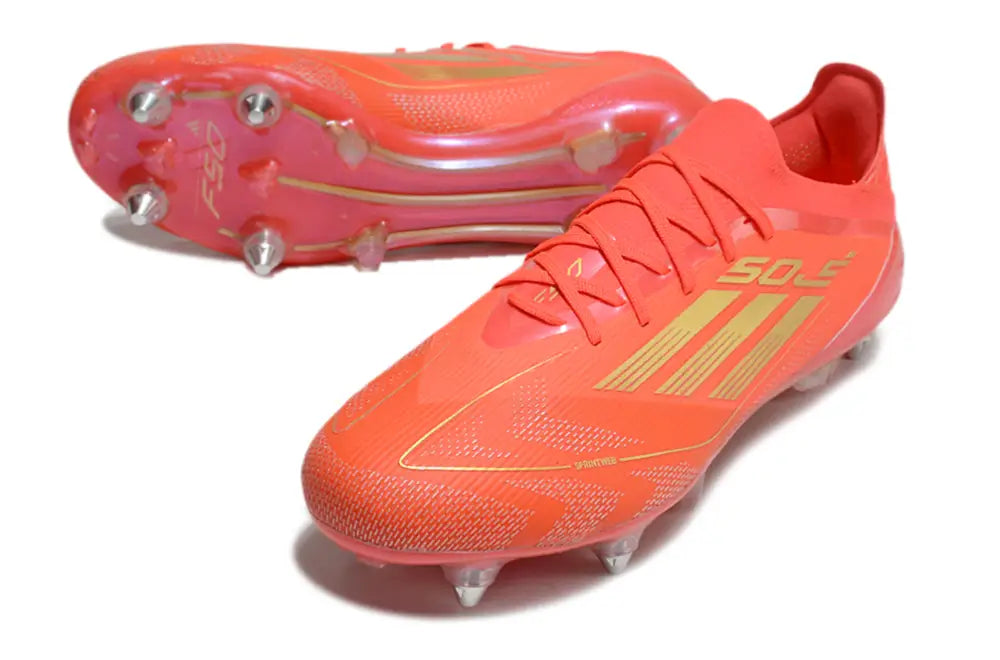 F50 Elite SG Mo Salah - Rouge/Or – Image 2