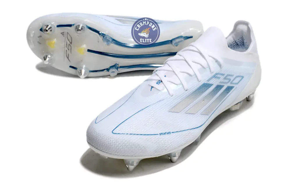 F50 Elite SG Polar Victory - Blanc/Argenté/Bleu – Image 2