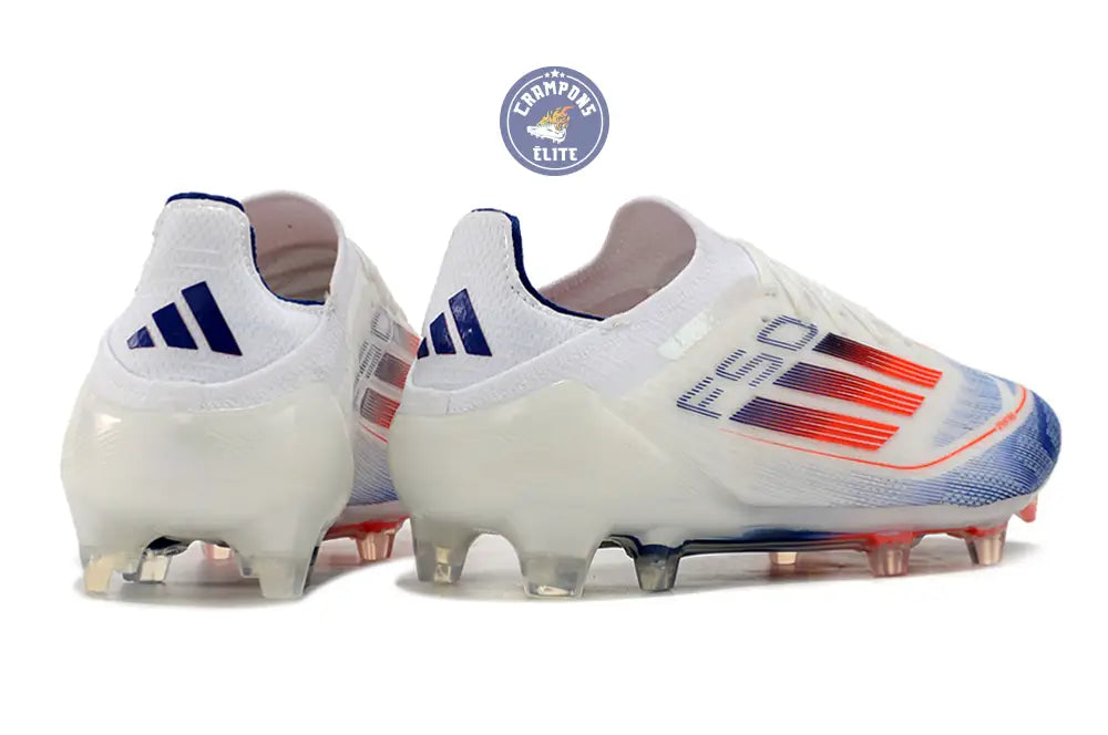 F50 Elitee Lacets FG - Blanc/Orange/Bleu – Image 6