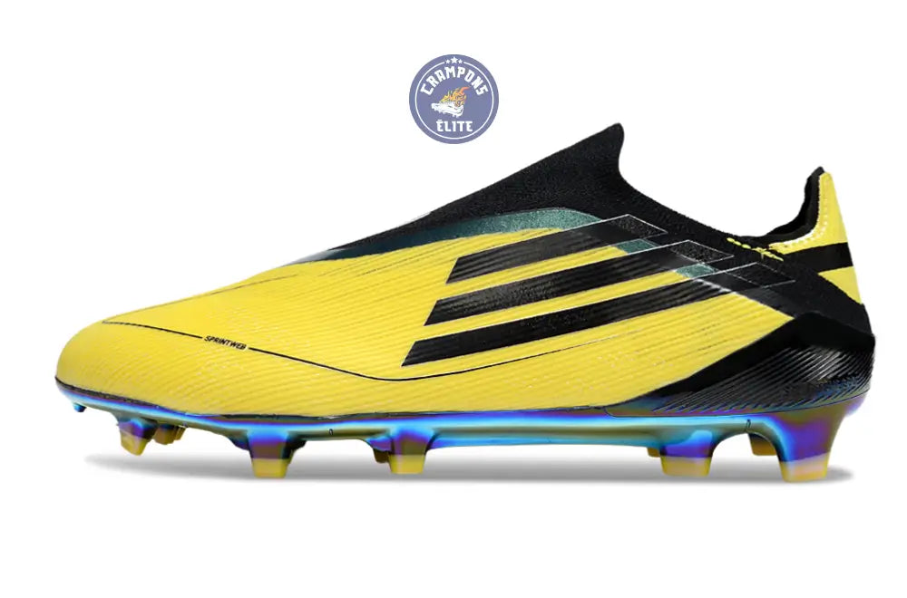 F50 Laceless Elite Adizero 2010 FG Remake - Jaune/Noir ÉDITION LIMITÉE – Image 5