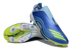 Alternative view of F50 + Laceless FG Messi - Bleu/Jaune