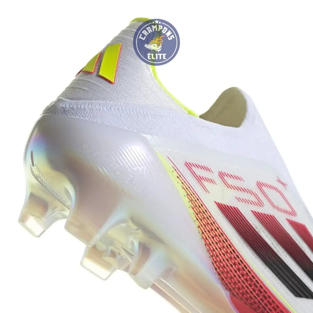 F50 + Laceless FG Pure Victory - Blanc/Noir/Jaune – Image 5
