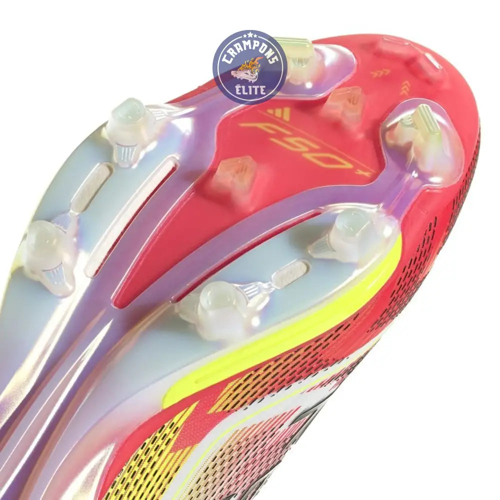 F50 + Laceless FG Pure Victory - Blanc/Noir/Jaune – Image 6