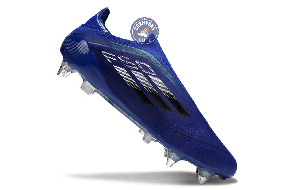 F50 Laceless SG - Bleu/Argenté/Blanc – Image 3