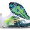 F50 Laceless Spécial Mohamed Salah FG - Blanc/Vert/Doré