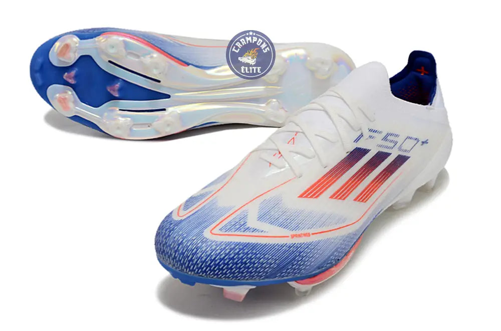 F50+ Lacets FG Advancement - Blanc/Rouge/Bleu – Image 2