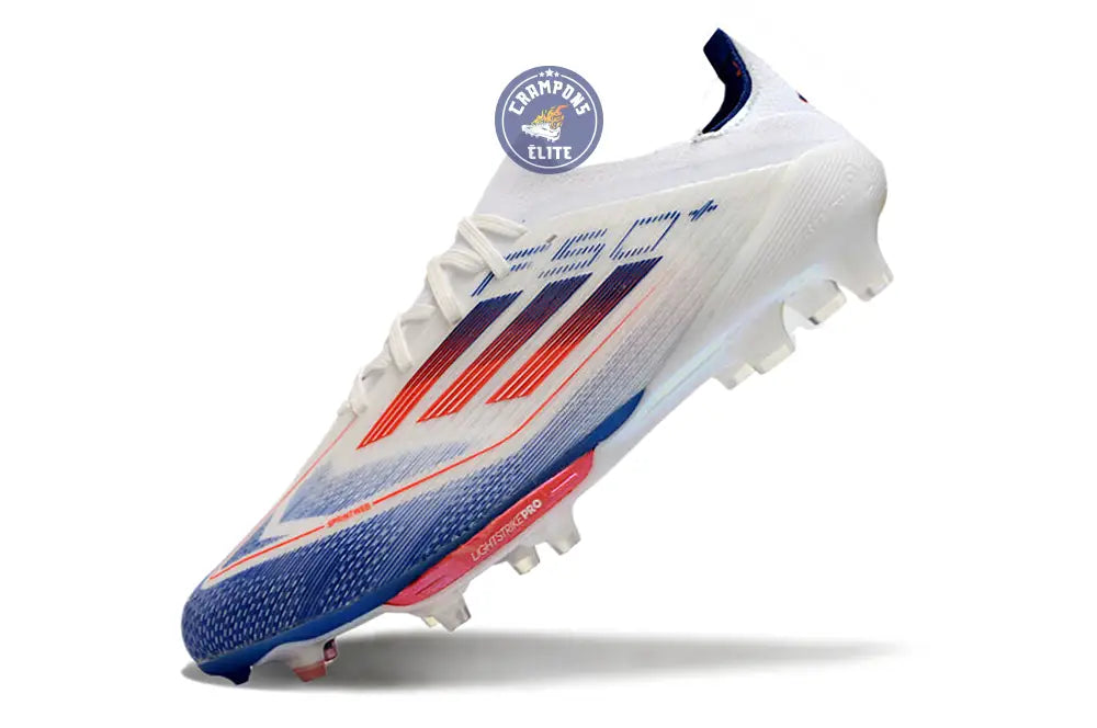F50+ Lacets FG Advancement - Blanc/Rouge/Bleu – Image 4
