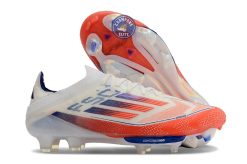 F50+ Lacets FG - Blanc/Bleu/Orange