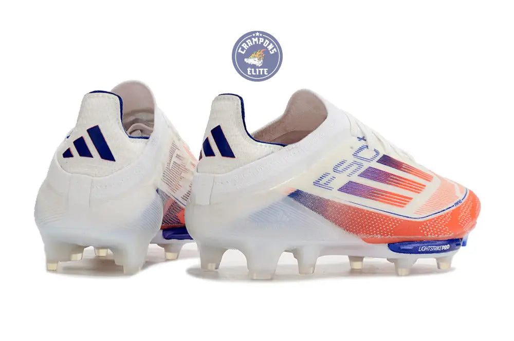 F50+ Lacets FG - Blanc/Bleu/Orange – Image 6