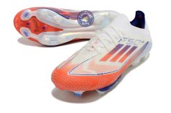 Alternative view of F50+ Lacets FG - Blanc/Bleu/Orange