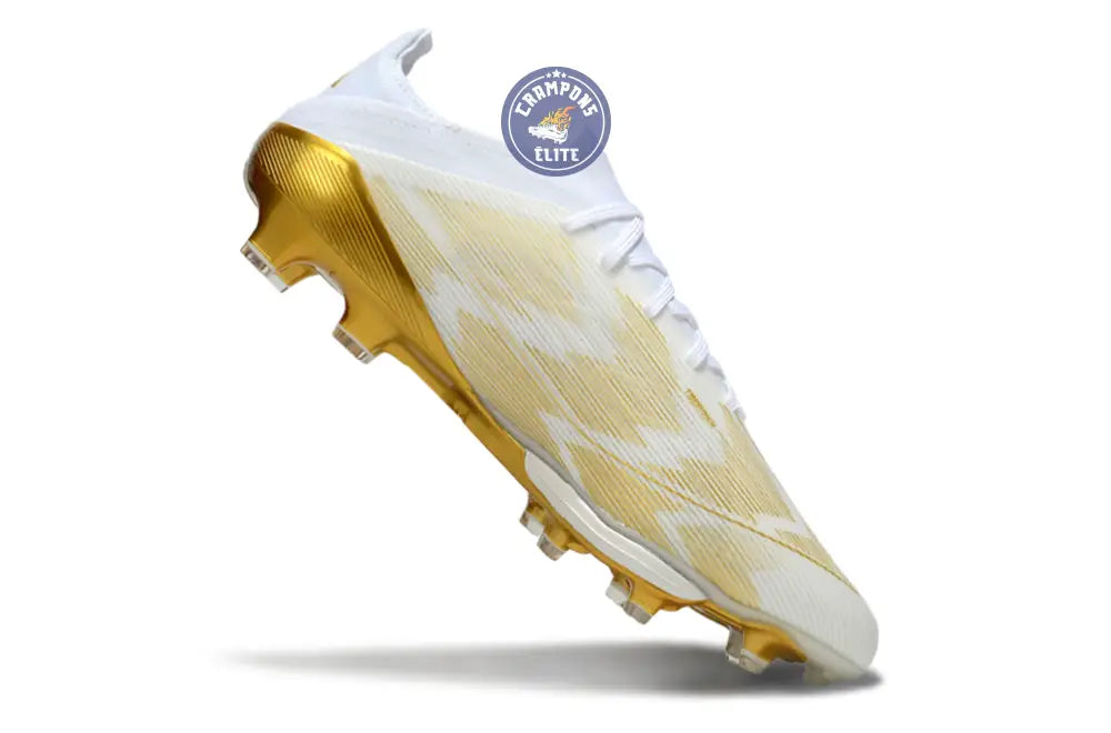 F50+ Lacets FG - Blanc/Doré – Image 3