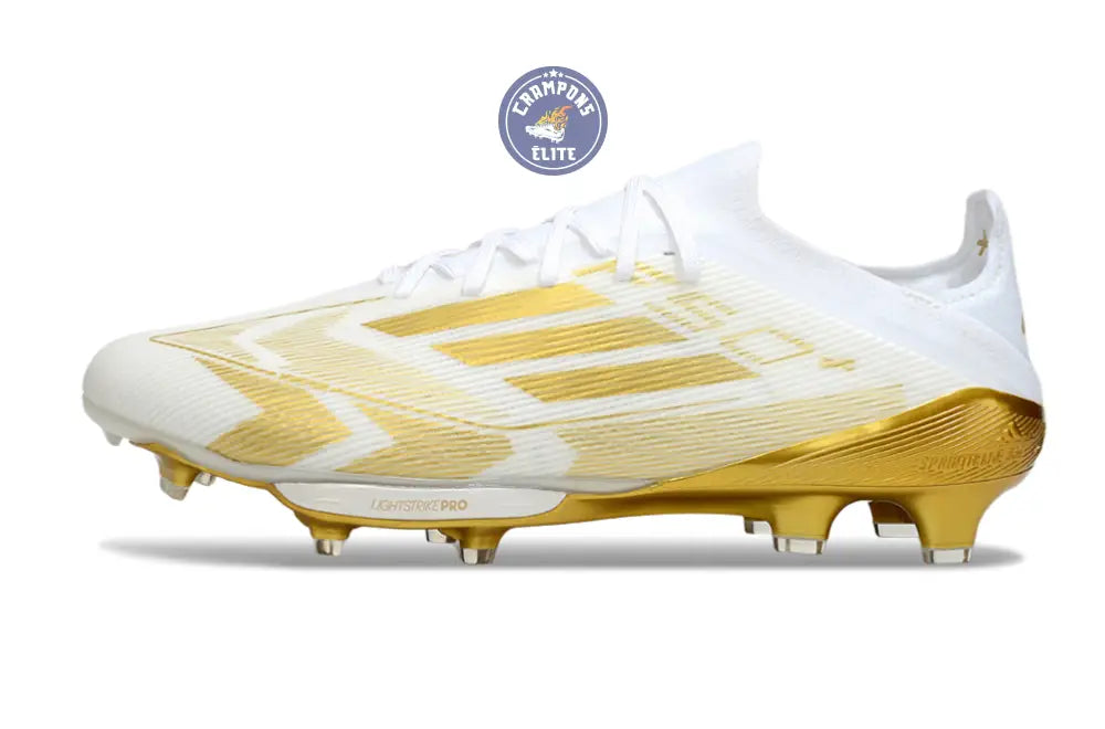 F50+ Lacets FG - Blanc/Doré – Image 5