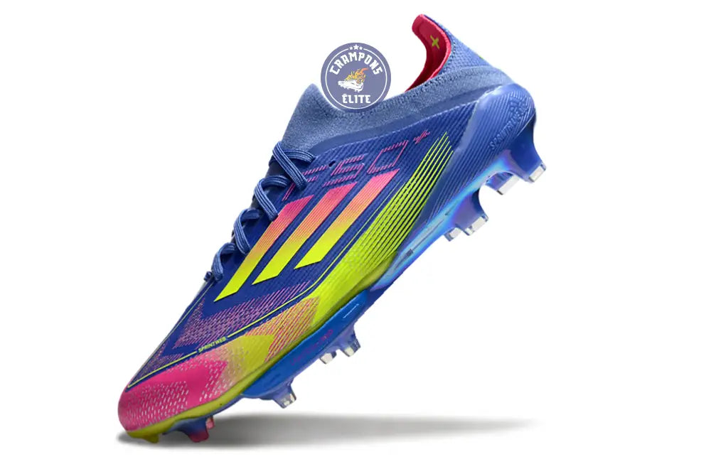 F50+ Lacets FG Celestial Victory - Blue Fusion/Vert/Rose – Image 4