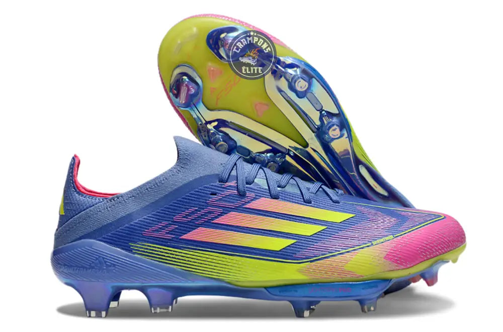 F50+ Lacets FG Celestial Victory - Blue Fusion/Vert/Rose
