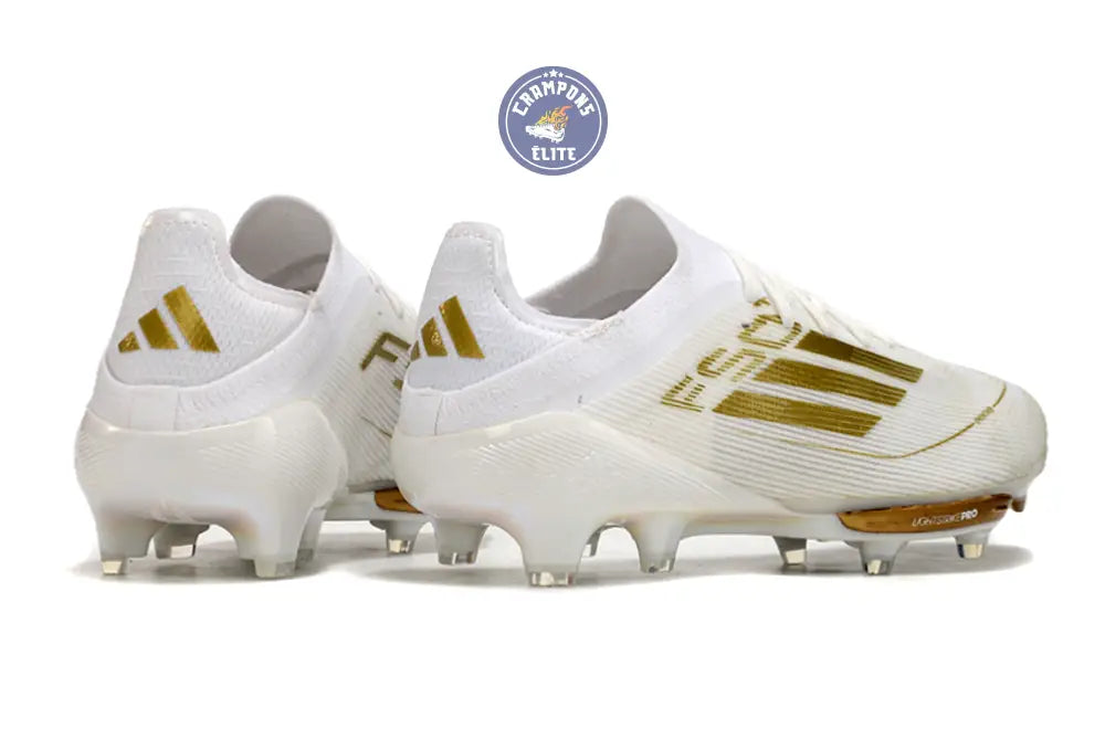 F50+ Lacets FG Day Spark - Blanc/Doré/Blanc – Image 6