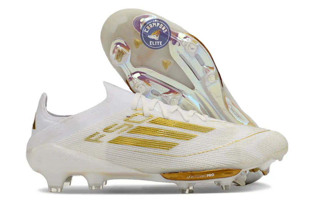 F50+ Lacets FG Day Spark - Blanc/Doré/Blanc
