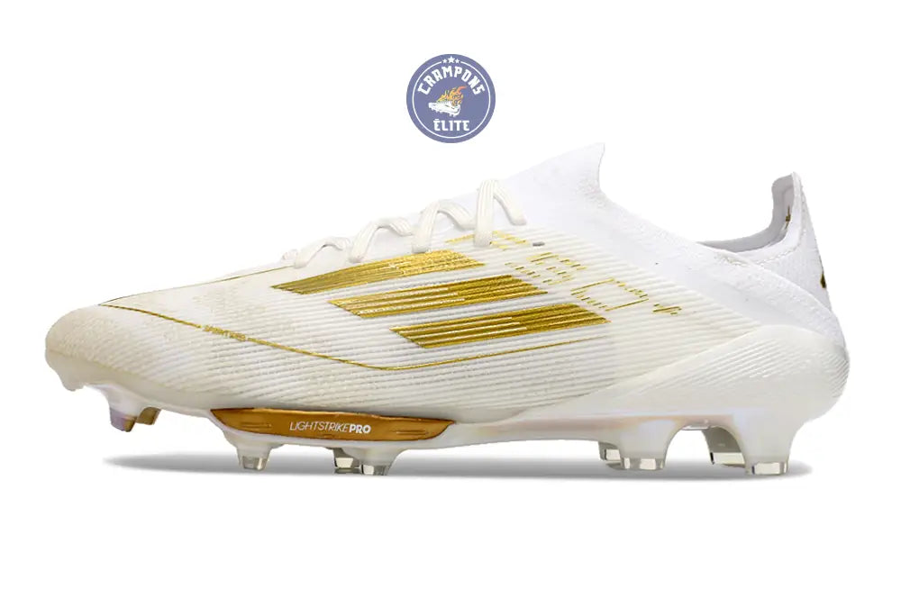 F50+ Lacets FG Day Spark - Blanc/Doré/Blanc – Image 5