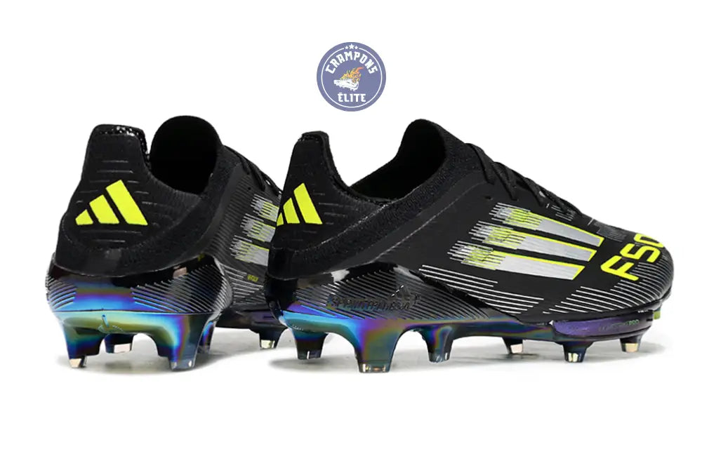F50+ Lacets FG - Electric Stealth - Noir/Jaune Fluo/Blanc – Image 6