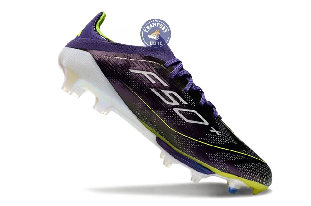 F50+ Lacets FG Fast Reborn - Violet/Blanc/Vert ÉDITION LIMITÉE – Image 3