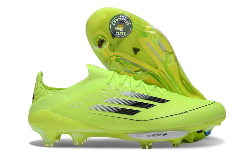F50+ Lacets FG - Jaune Fluo/Noir