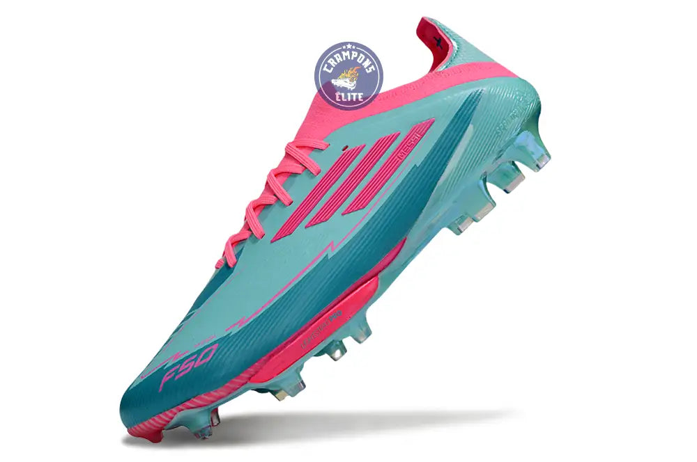 F50+ Lacets FG La Vida Tropical - Turquoise/Rose/Turquoise – Image 4