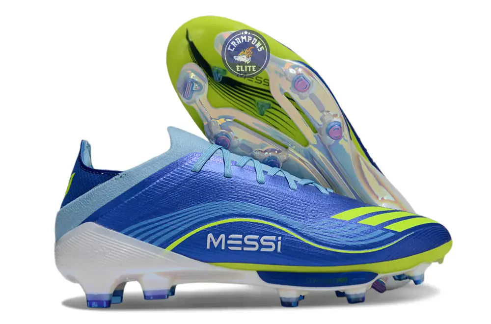 F50+ Lacets FG Messi - Bleu/Jaune