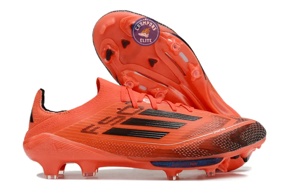 F50+ Lacets FG - Orange/Noir