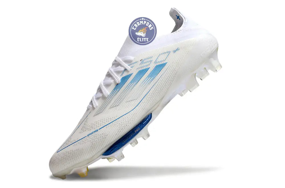 F50+ Lacets FG Polar Victory - Blanc/Argenté/Bleu – Image 4