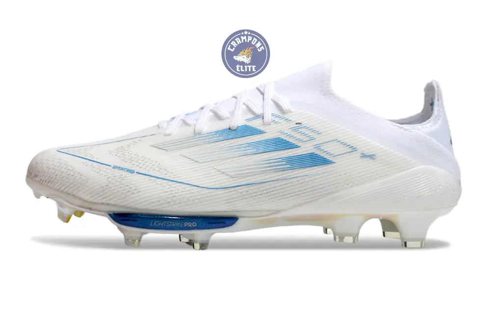 F50+ Lacets FG Polar Victory - Blanc/Argenté/Bleu – Image 5
