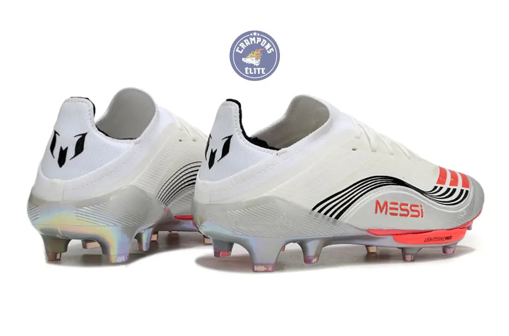 F50+ Lacets FG Prestig10 - Blanc/Lucid Red/Argenté – Image 6
