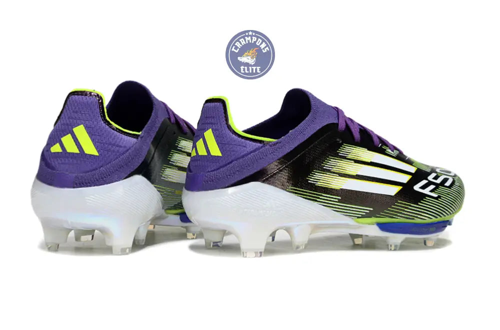 F50+ Lacets FG Radiant Blaze - Violet/Blanc/Vert – Image 6