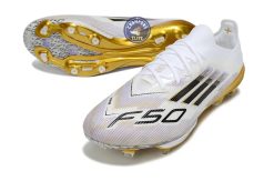 Alternative view of F50+ Lacets FG Road to Glory - Blanc/Noir/Doré