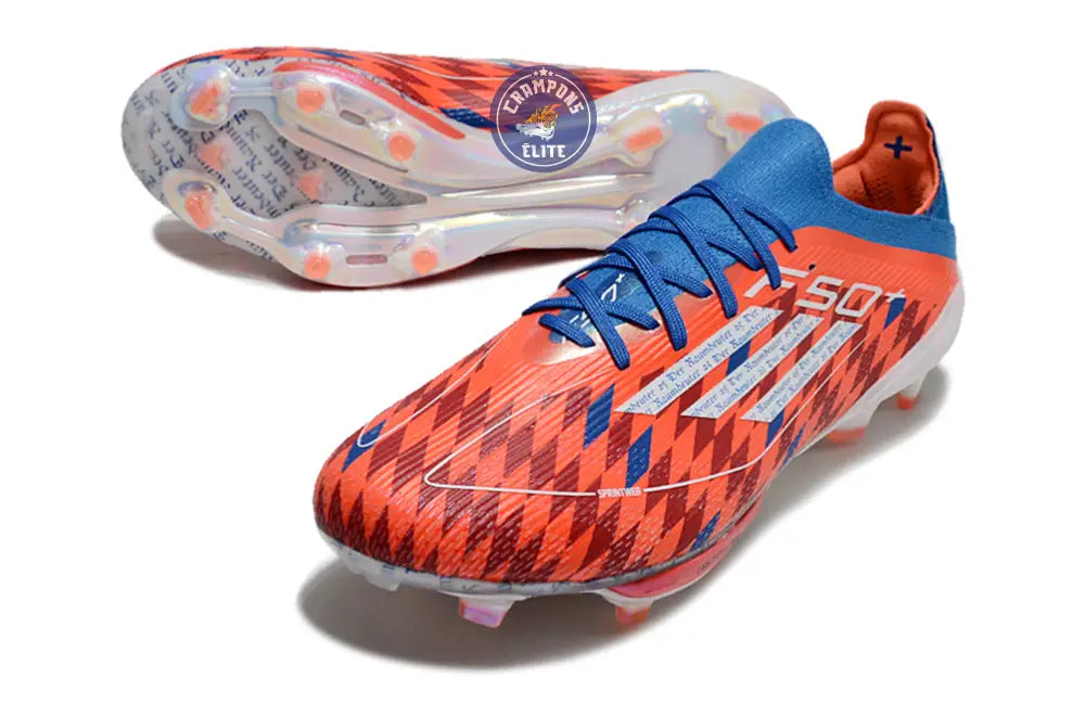 F50+ Lacets FG Thomas Müller Raumdeuter - Rouge/Blanc/Bleu ÉDITION LIM – Image 2