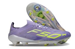 F50+ Lacets FG - Violet/Jaune Fluo/Gris