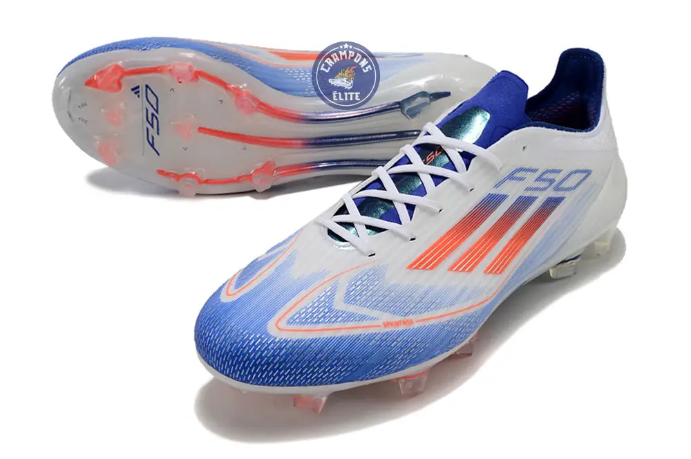 F50 Languette FG Advancement - Blanc/Rouge/Bleu – Image 2