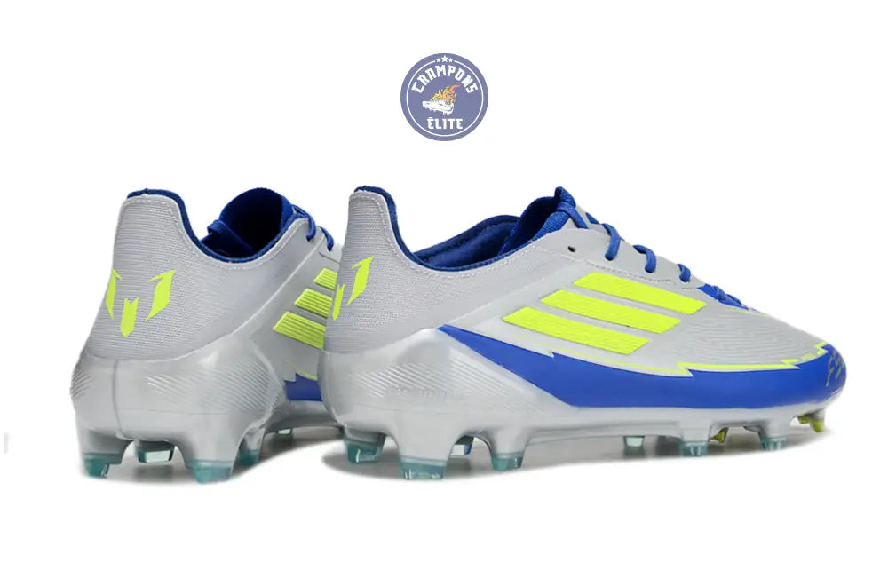 F50 Languette FG - Argenté/Jaune Fluo/Bleu – Image 6