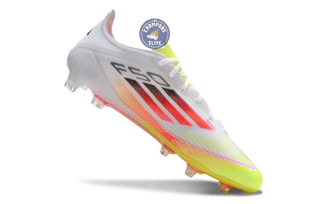 F50 Languette FG - Blanc/Orange/Rose/Jaune Fluo/Noir – Image 3