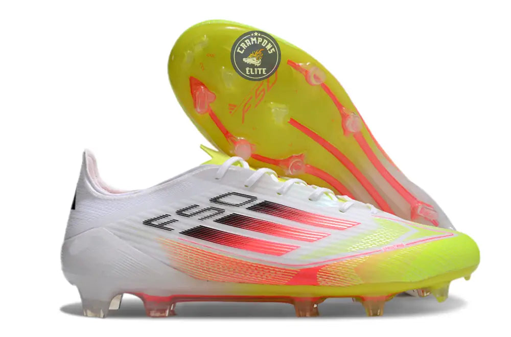 F50 Languette FG - Blanc/Orange/Rose/Jaune Fluo/Noir