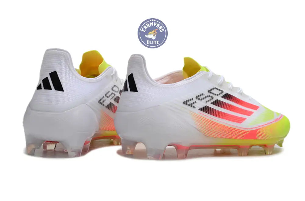 F50 Languette FG - Blanc/Orange/Rose/Jaune Fluo/Noir – Image 6