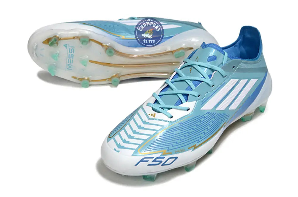 F50 Languette FG - Bleu/Blanc/Doré – Image 2