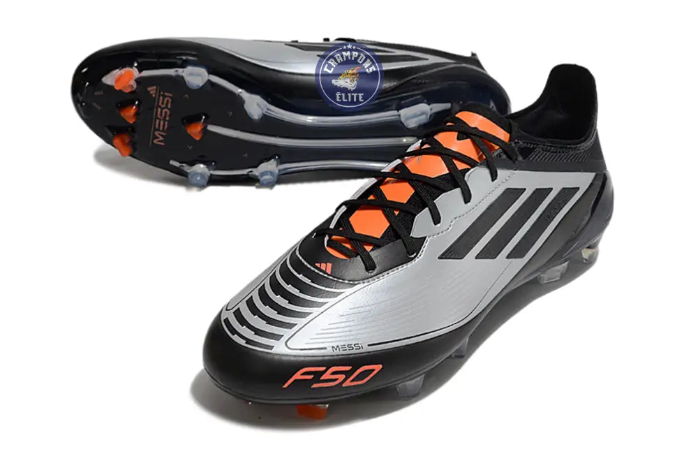 F50 Languette FG - Noir/Gris/Orange – Image 2