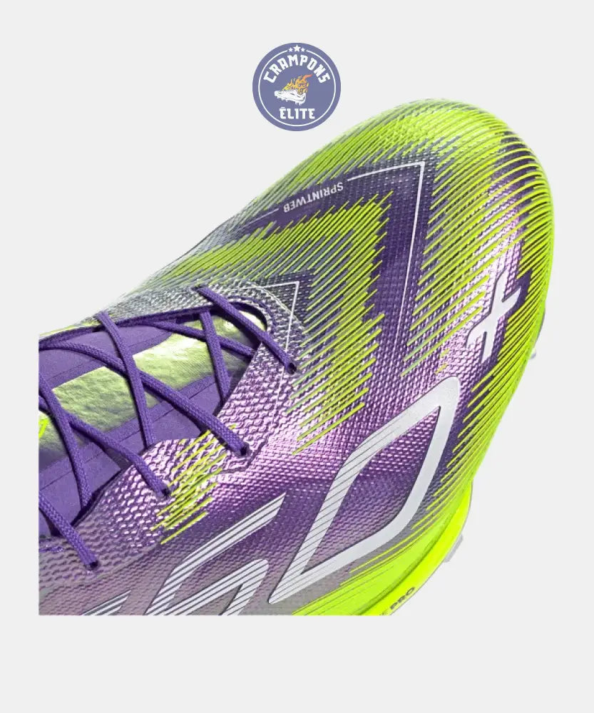 F50 + Languette FG Radiant Blaze - Violet/Blanc/Vert – Image 7