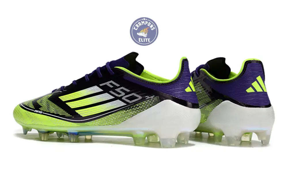 F50 Languette FG - Violet/Jaune Fluo/Blanc – Image 6