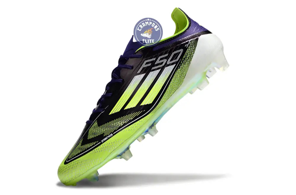 F50 Languette FG - Violet/Jaune Fluo/Blanc – Image 4