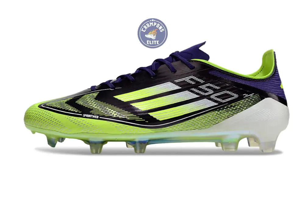 F50 Languette FG - Violet/Jaune Fluo/Blanc – Image 5