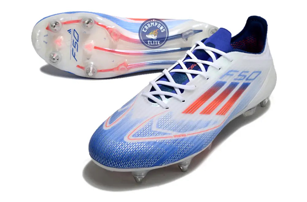F50 Languette SG Advancement - Blanc/Rouge/Bleu – Image 2