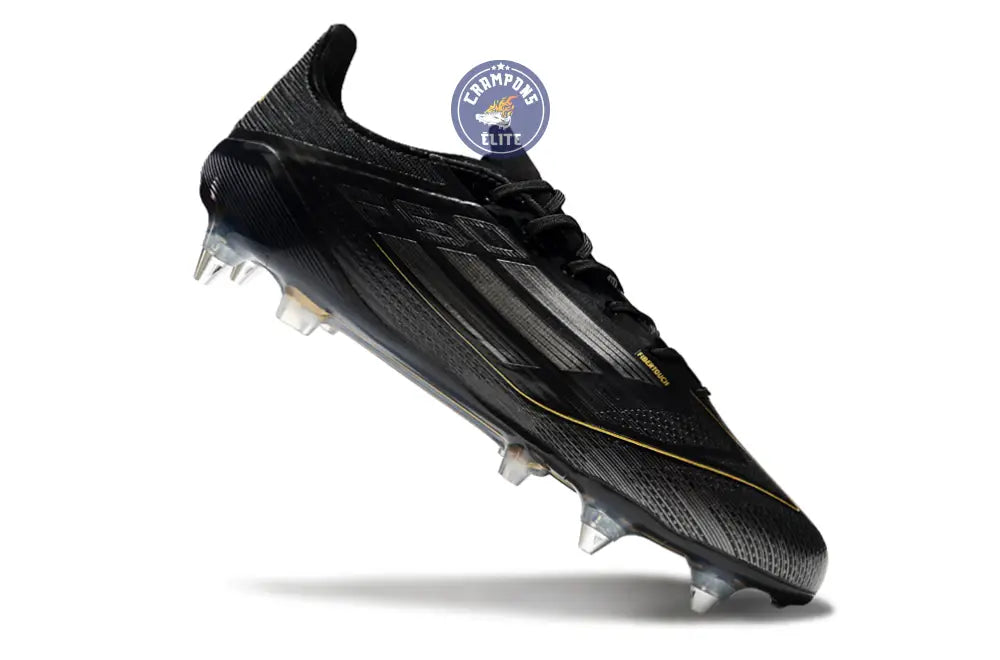 F50 Languette SG Dark Spark - Noir/Argenté/Doré – Image 3