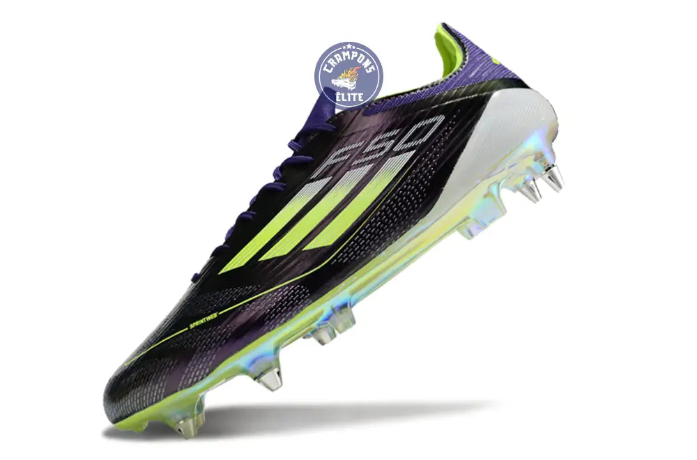F50 Languette SG Fast Reborn - Violet/Blanc/Vert ÉDITION LIMITÉE – Image 4